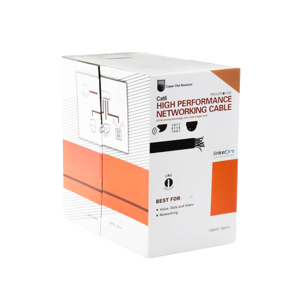 CABLE LINKEDPRO CAT6 NEGRO PROCAT6B