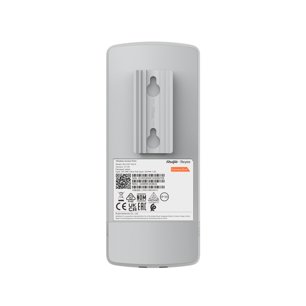 Punto a Punto Ruijie 2.4 GHz 500 Metros