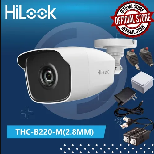 THC-B220-MC CAMARA HILOOK METALICA BULLET 1080P 2MP
