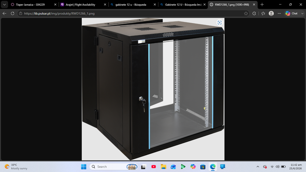 GABINETE 12U LINKEDPRO 