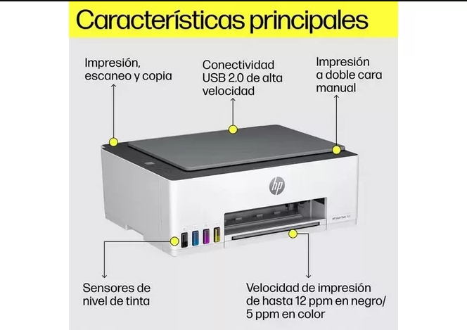 1F3W2A·AKY/PT314HEW3 IMPRESORA HP SMART TANK 520 AIO W