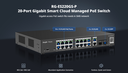 Smart PoE Switch RG-ES220GS-LP