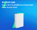 RG-RAP1200  Acces Point Ruijie Dual band P/ared wif6 